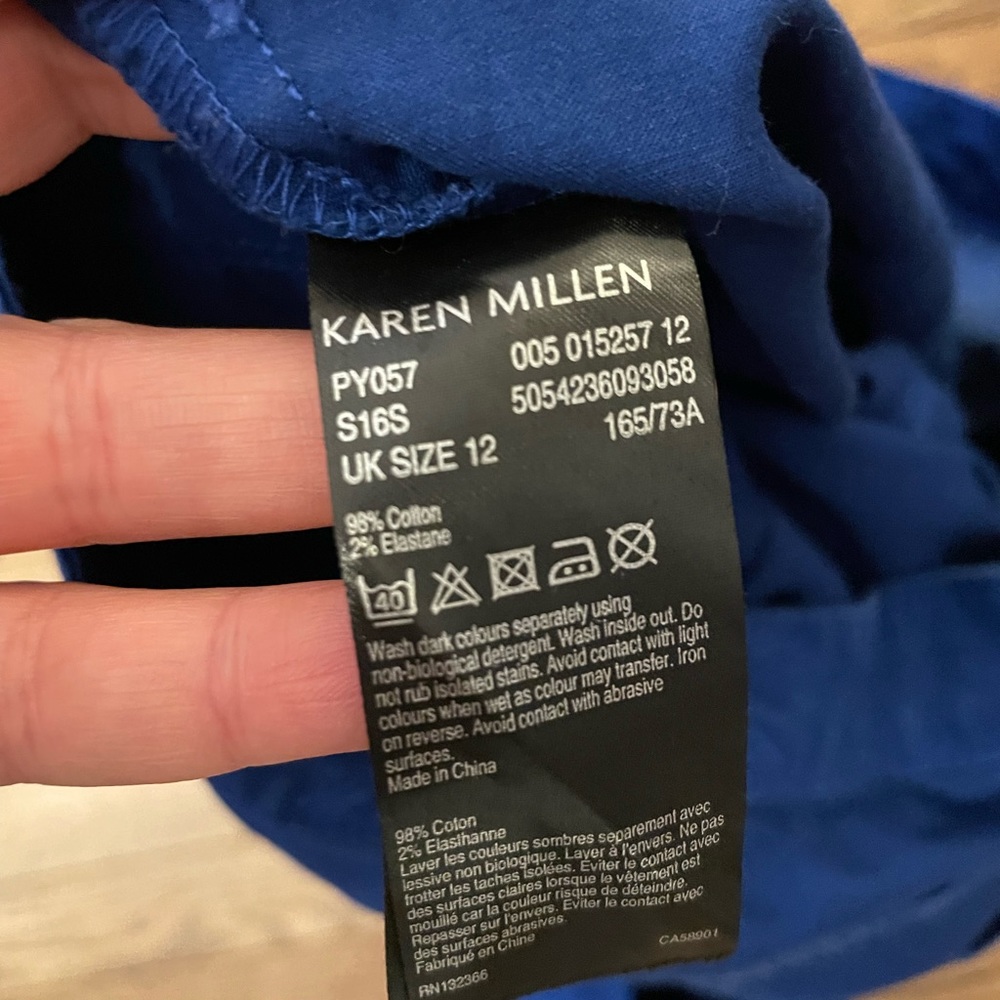 Karen Millen Blue Colored Jeans - Picture 7 of 14
